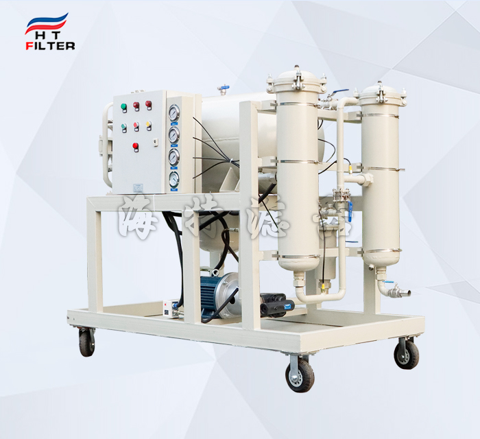 聚結脫水濾油機工作原理是怎樣的？